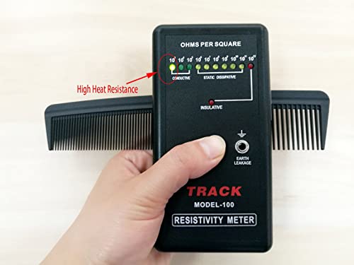 Hair Comb- a Professional Hairdressing Carbon Fibre Comb, Master Barber and Salon Comb, Anti Static, Heat Resistant, Strong & Durable, Medium and