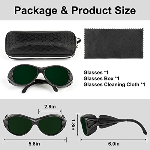 Dubofu Red Light Therapy Glasses, Tanning Glasses for Eye Protection