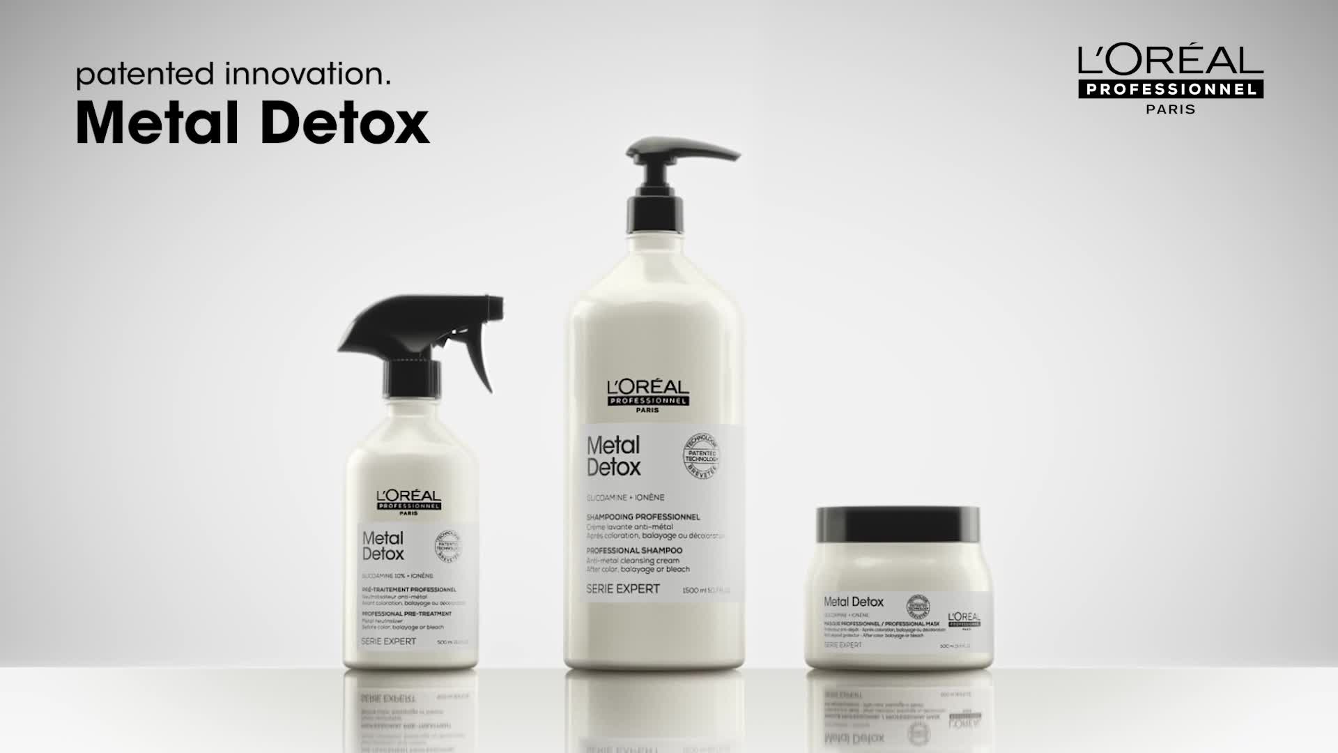 L’Oréal Professionnel Metal Detox Hair Mask, Protects Coloured Hair From Damage, For Smooth, Strong & Shiny Looking Hair, Rich & Creamy Texture,