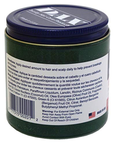 Dax Pomade Now with Lanolin compounded with Vegatable Oils 7.5 oz. Jar