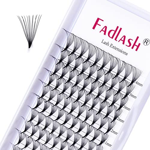 Russian Lashes 14D 0.07 Thickness D Curl 8-14mm Mix Tray Russian Lashes Premade Russian Volume Lashes Pre Made Fan Lashes Volume Lashes Pre Made