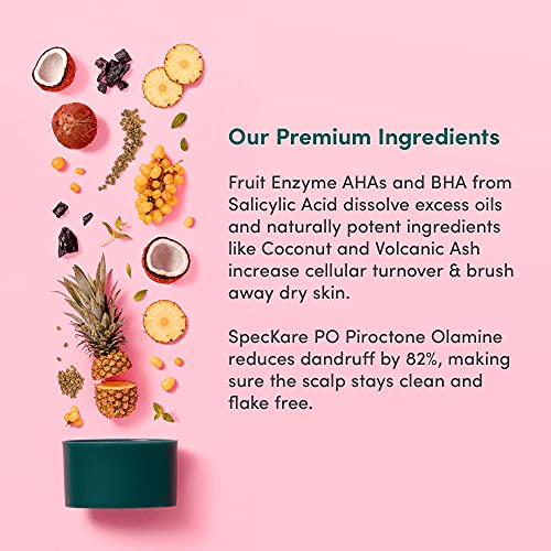 Coco & Eve Like A Virgin Deep Clean Scalp Scrub. Pre Shampoo Scalp Treatment for Dry, Dandruff Prone Skin. Helps Hair Growth. (150ml)