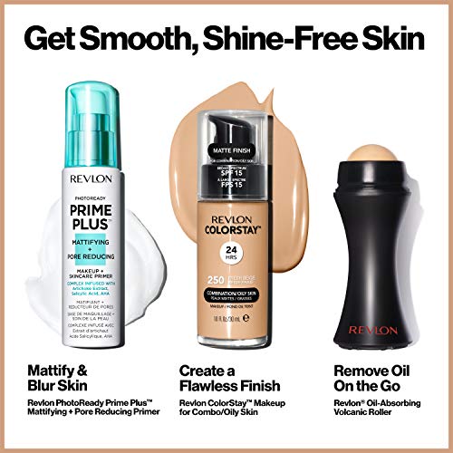 Revlon Colorstay Liquid Foundation Makeup for Combination/Oily Skin SPF15 Medium to Full Coverage (30ml) Matte Finish, Buff (150) Unisex