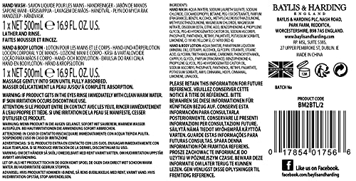 Baylis & Harding Sweet Mandarin & Grapefruit Hand Wash and Lotion Set - Vegan Friendly