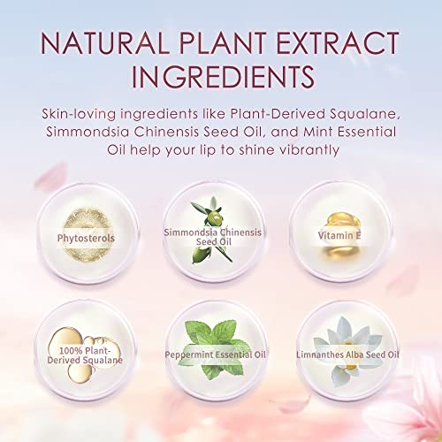 CATKIN Moonlight Lip Balms for Lip Skin Care Treatment, 100% Natural with Vitamin E for 6h Moisture Color Change, 3.3g(C01)