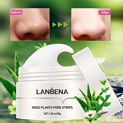 for lanbenas pore strips, for lanbenas blackhead remover, black head remover for nose, for lanbenas nose plants pore strips, Gifts