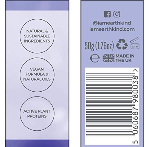 EarthKind Organic Oats Conditioning Bar, Moisturising Solid Conditioner Bar for Hair, Sulfate Free, Plastic Free & Vegan, All Hair Types, Gentle