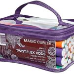 42-pack Bendy Rollers Durable Foam Curler Roller Set Hair Bendy Curlers Tool DIY Salon Hair Styling Curling Sticks with Case