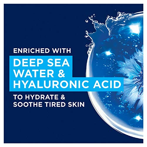 Garnier Moisture Bomb Night Time Deep Sea Water And Hyaluronic Acid Sheet Mask, Hydrating And Replenishing, Biodegradable And Vegan Tissue, Rose,