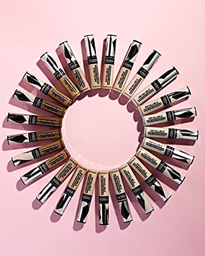 L'Oreal Paris Infallible Longwear 24HR More Than Concealer, Matte Finish, (328 Biscuit)