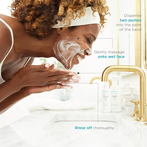 Curel Foaming Gentle Cleansing Face Wash Cleanser for Dry, Sensitive Skin 150 ml