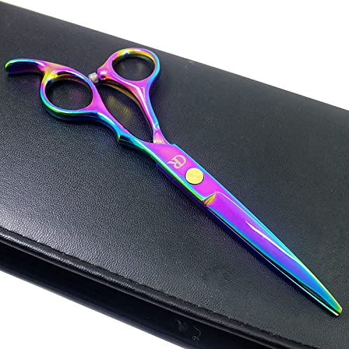 JAVENPROLIU Professional Hair Cutting Shears,6 Inch Barber Hair Cutting Scissors Sharp Blades Hairdresser Haircut for Women/Men/Kids 420c Stainle
