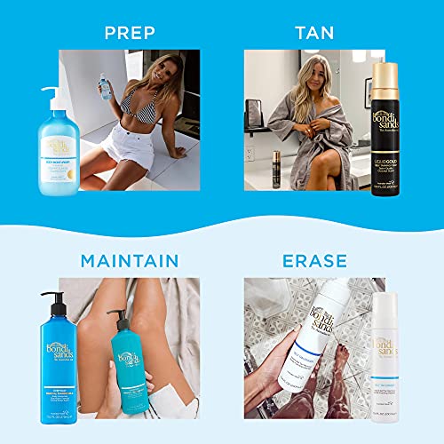 Bondi Sands Liquid Gold Self-Tanning Foam | Lightweight, Fast-Drying Formula Gives Skin a Sun-Kissed Glowing Golden Tan, Enriched with Argan Oil,