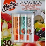 Malibu Blister Lipbalm with SPF30, Mango/Mint/Tropical 12 ml, (Pack of 1)