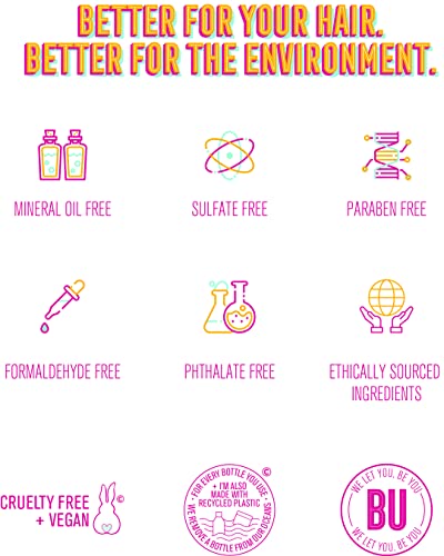 Volumising Hair Thickening Texture Spray - Thicker Hair on 1st Use, For Fine, Flat & Thin Hair, Volume Products For Women & Men, Adds Texture & B