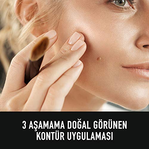 Max Factor Miracle Contouring 8 Shade Palette, Cream, Contour - Lift - Highlight, 30 g