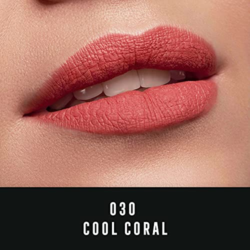 Max Factor Lipfinity Velvet Matte Lipstick, Cool Coral - 3.5 ml