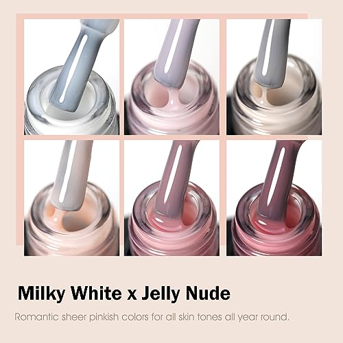 VENALISA Bulider Gel Quick Construction Base Gel Strengthener Gel Nail Polish Nude Pink Natural Color Poly Gel for Broken Nails Repair Nails