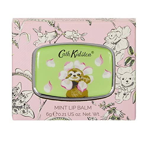 Cath Kidston The Garden Path Mirror Compact Lip Balm | Help Lips Feel Soft | Enriched With Essential Oils | Cruelty Free & Vegan Friendly | 6g