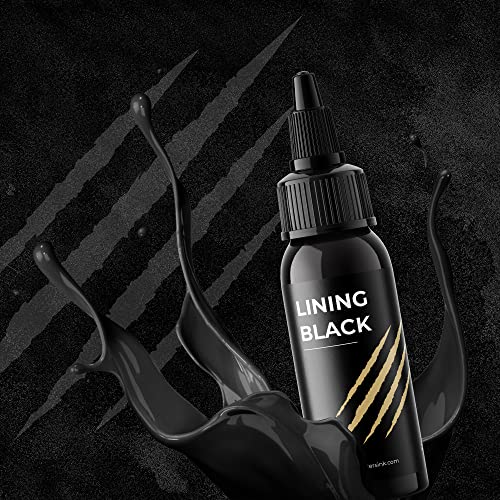 Monsters Ink Lining Black Ink 30ml - Perfect Lining Black formula