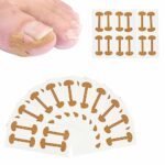 52Pcs Ingrown Toenail Treatment, Ingrown Toenail Stickers Breathable, Ingrown Toenail Corrector Self-Adhesive Elastic, Ingrown Curved Toenail Too