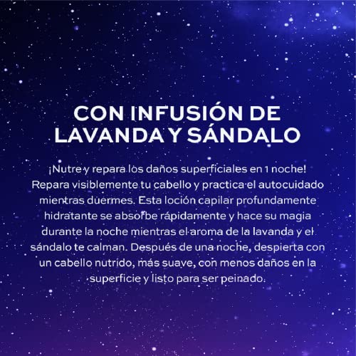 John Frieda Overnight Miracles Repair & Renew Leave-In Lotion Hair Mask 100 ml, Moisturising Hair Treatment for Dry Hair