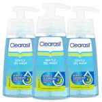 Clearasil Daily Clear Skin Perfecting Gel Wash Sensitive (Pack of 3 x 150 ml)