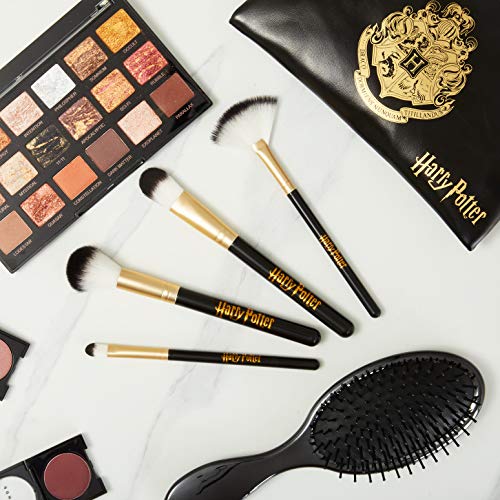 Harry Potter Makeup Bag, Brush Set for Women, Travel Toiletry Bags, Beauty Case for Girls, Cosmetic Accessories Sets for Ladies