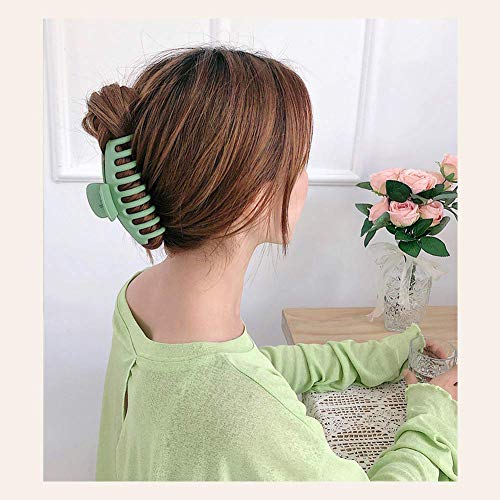 FANTESI 6 PCS Hair Claw Clips Big Claw Clips, Non slip Hair Clip Strong Hold Jaw Clips for Women and Girls Straight, Curly & Wavy Hair (3.6 Inch)