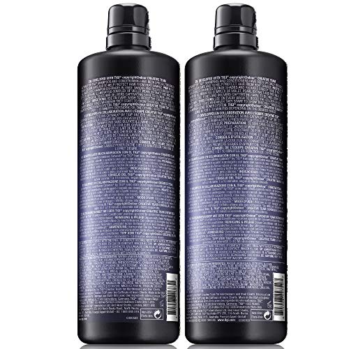 Catwalk by TIGI - Fashionista Purple Shampoo and Conditioner Set - Professional Blonde Enhancing Hair Treatment - Ideal for Blonde Hair - 2x750ml