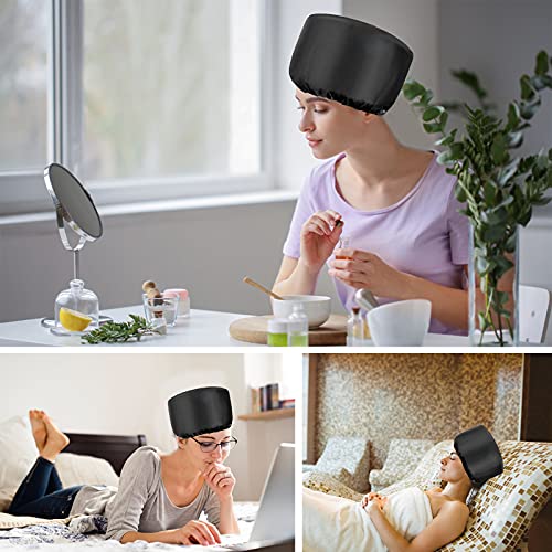 Hadio Bonnet Hood Hair Dryer for Home & Salon Use, Portable Hair Dryer Cap for Deep Conditioning & Heat Therapy, Ideal Hair Steamer for Healthy H