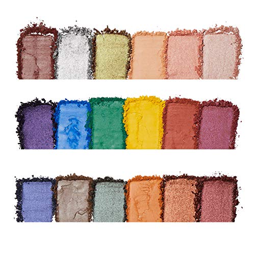 e.l.f. Earth & Ocean Eyeshadow Palette, 18 Ultra-Pigmented Matte, Satin & Shimmer Shades, Smooth, Creamy & Blendable Formula, Vegan & Cruelty-fre