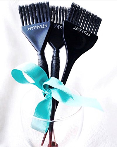 FRAMAR Hair Dye Brush Set – Hair Colour Brush For Hair Bleach Kit, Hair Tint Brush For Hair Lightener, Highlights Hair Dye Kit, Tinting Brush For
