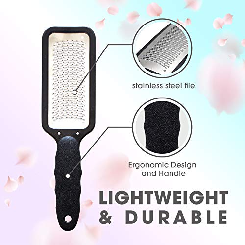 PediCura Professional Foot Files for Hard Skin – The Original Feet Hard Skin Remover Foot Scrub for Super Soft and Smooth Feet - Pedicure Sets fo