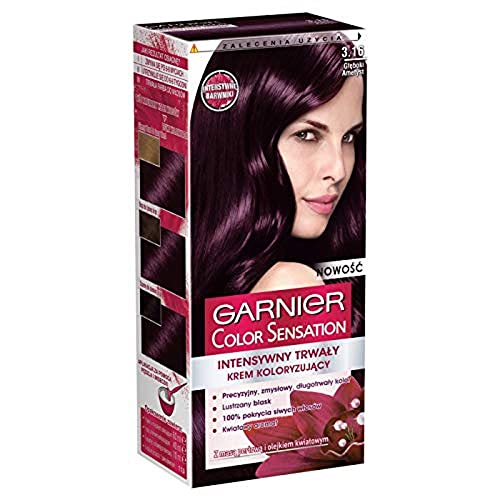 Garnier Color Sensation Brown Hair Dye Permanent 5.0 Luminous Brown