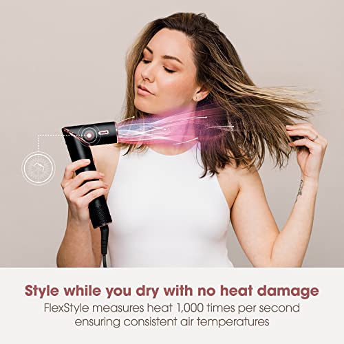 Shark FlexStyle 5-in-1 Air Styler & Hair Dryer with Auto-Wrap Curlers, Paddle Brush, Oval Brush, Concentrator, Diffuser and Storage Case, No Heat