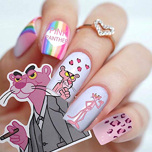 Kalolary 840+ Patterns Animals Nail Art Decals Stickers, 3D Self-adhesive Nail Stickers Nail Toes Decals Wraps for Women Girls Kids Birthday Part