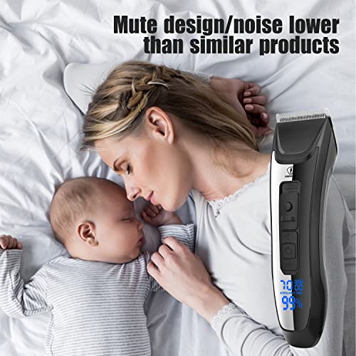 Hair Clippers for Men Professional Cordless Clippers Hair Trimmer Rechargeable for Family