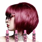 Crazy Colour Semi Permanent Hair Dye By Renbow Cyclamen No.51 (100ml) Box of 4