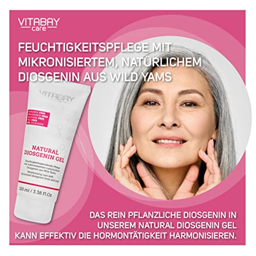Natural Diosgenin Gel extra strong 100 ml - 64% diosgenin - 80% yam extract - in the menopause