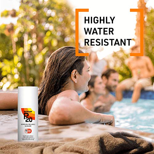Riemann P20 Sunscreen SPF20 Lotion 200ml | Long Lasting UVA & UVB Protection for up to 10 hours | Highly Water Resistant