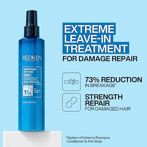 Redken Leave-In Treatment, Reduces Appearance of Split Ends, Extreme Anti Snap