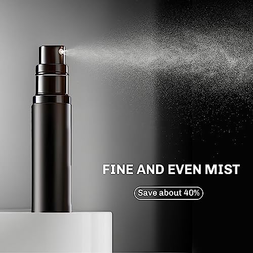 Ledander 2 Pieces 5 ml Perfume Atomiser Spray Bottle, Travel Perfume Atomiser Refillable Mini Portable Perfume Atomiser