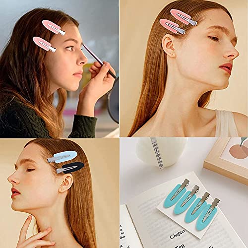 Hair Clip No Bend Clips Curl Pins Makeup Hair Clips Dent Free Hair Clips for Bangs Waves Professional Hair Styling Hairdressing Hairpins Hair Sal