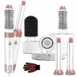 2023 MIEARA 5 in 1 Hair Styler, Hair Dryer Brush, Negative Ionic High-Speed Hot Air Brush for Volumizing, Drying and Rotating, Hairdryer Brush fo