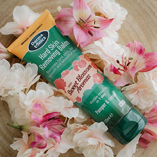 Dermatonics Hard Skin Removing Balm | Suitable For Diabetics | With Sweet Blossom Aromas | Contains Moisturising Shea Butter and Hydrating Swedis
