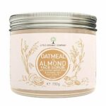 Oatmeal & Almond Face Scrub with crushed Walnut Shells – a blend of Natural & Organic Ingredients
