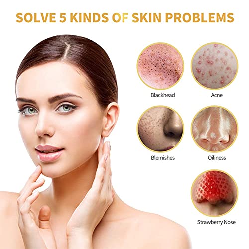 Peel Off Face Masks,Gold Face Peel Anti Wrinkle Anti Aging Facial Mask,Deep Skin Clean Purifying Acne,Reduces Fine Lines & Wrinkles,Skin Care Fac