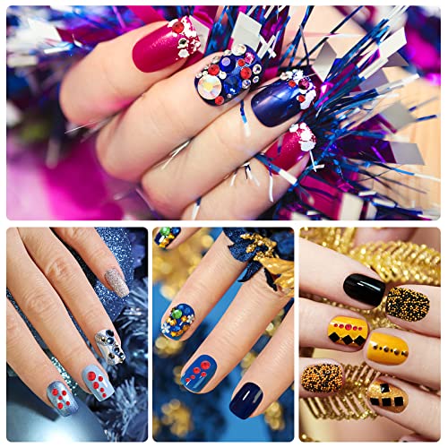 Rhinestone Picker Tool Wax Pencil for Rhinestones diamond painting Dotting Pen 2pcs Dual-Ended Rhinestones Pen with 2 Extra Wax Tips and 1 Nail A