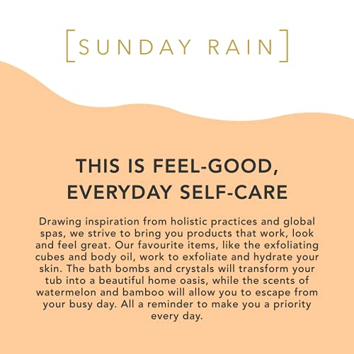Sunday Rain Moisturising Hydrating Body Lotion, Vegan and Cruelty-Free, Tropical Mango Butter and Coconut Oil, 250ml